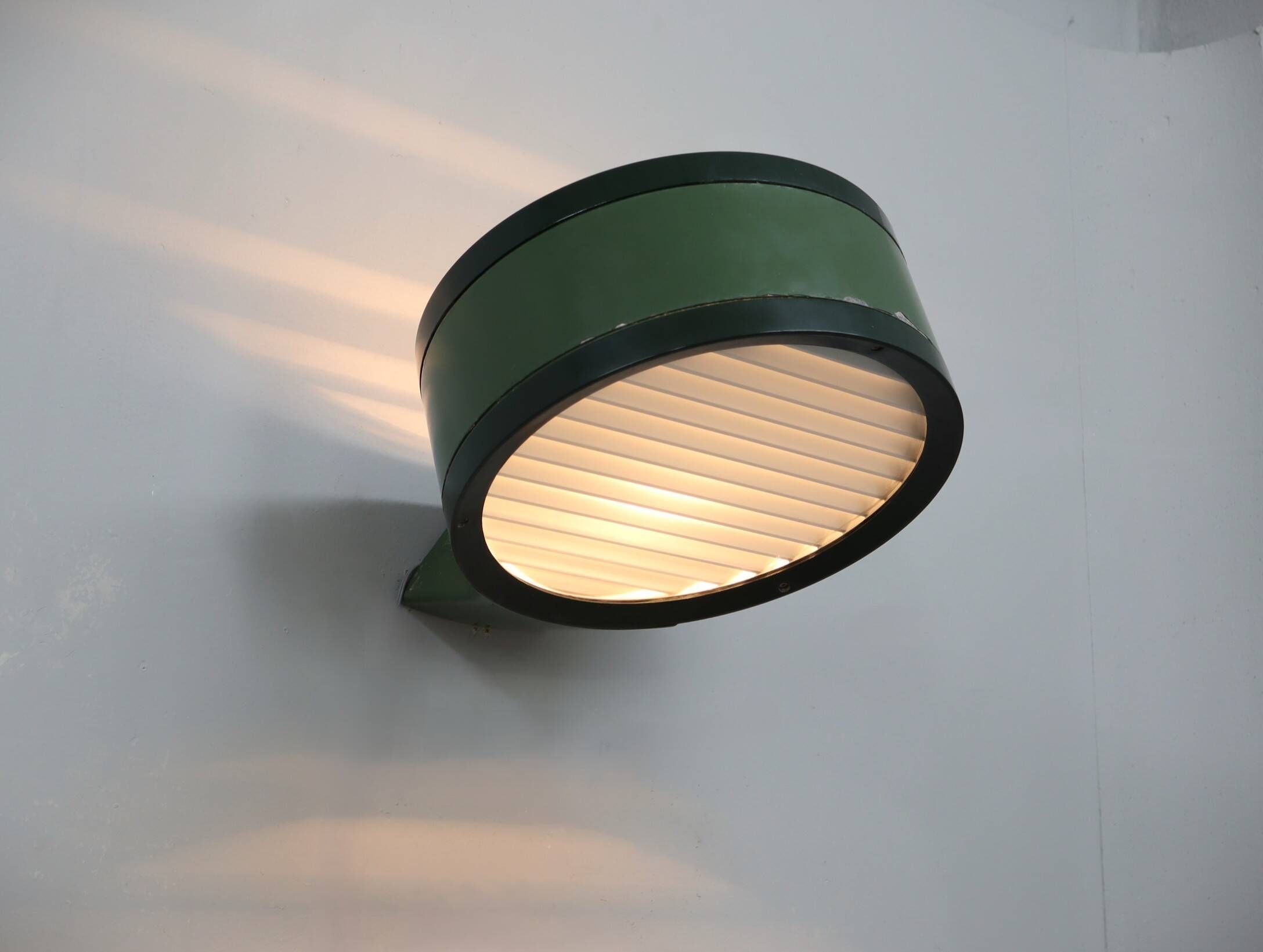 Set of 4 "Tamburo" wall lamps Afra & Tobia Scarpa, FLOS 1960s