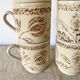Tasses à café vintage Badonviller