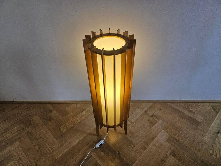 Ib Fabiansen Midcentury Floor Lamp TEMA by Fog and Mørup, Denmark, 1960s