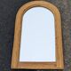 Vintage bamboo rattan mirror 1960 Italy