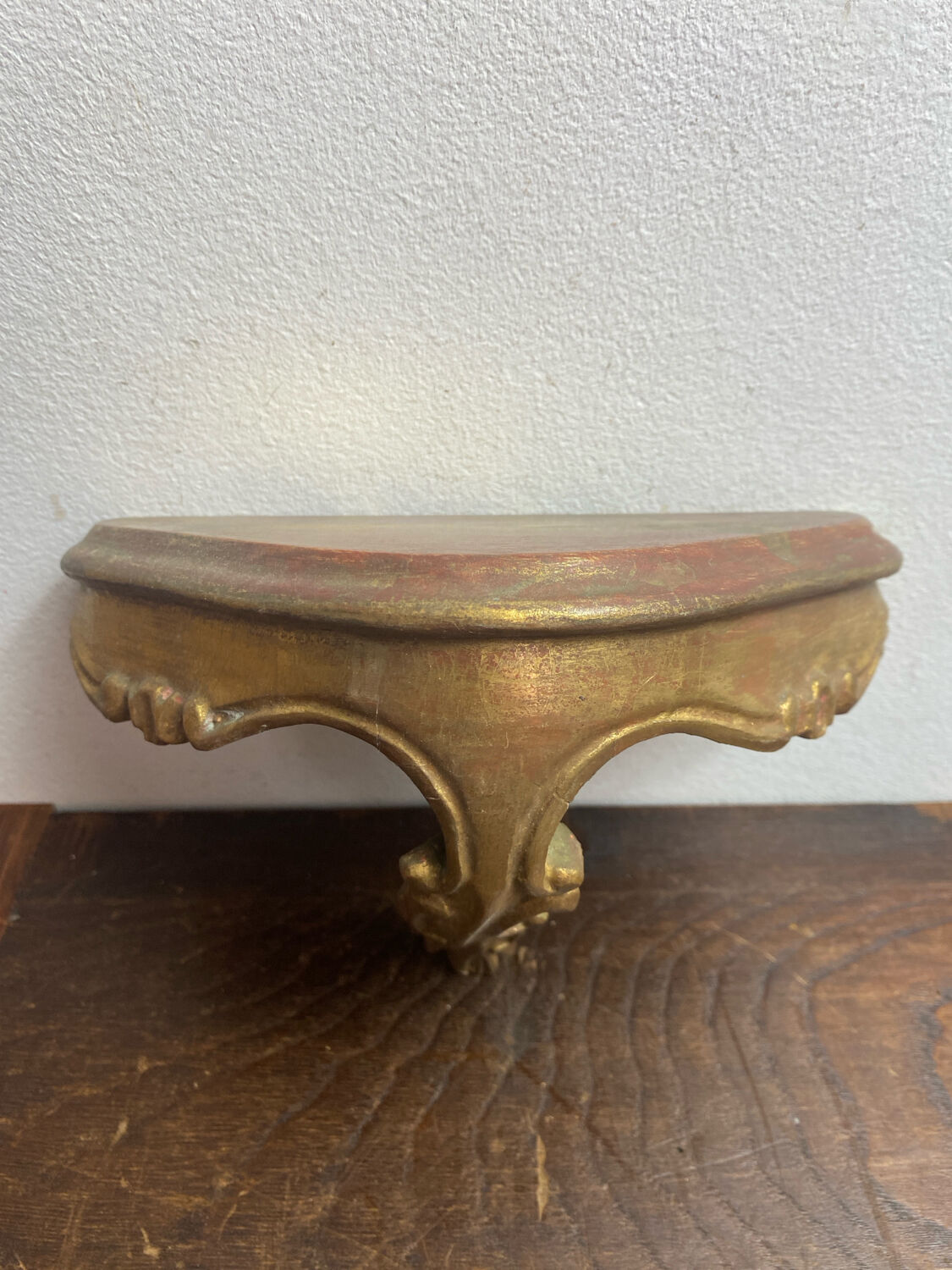 Pair of wall consoles