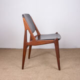 Suite of 4 chairs model "Ella" by Arne Vodder 1960