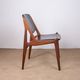 Suite of 4 chairs model "Ella" by Arne Vodder 1960