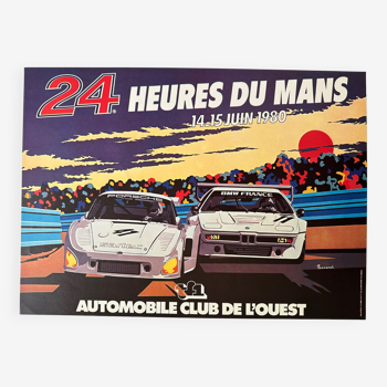 Original poster of Pascarel 24 Hours of Le Mans 1980