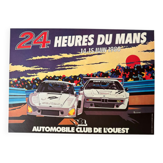 Original poster of Pascarel 24 Hours of Le Mans 1980