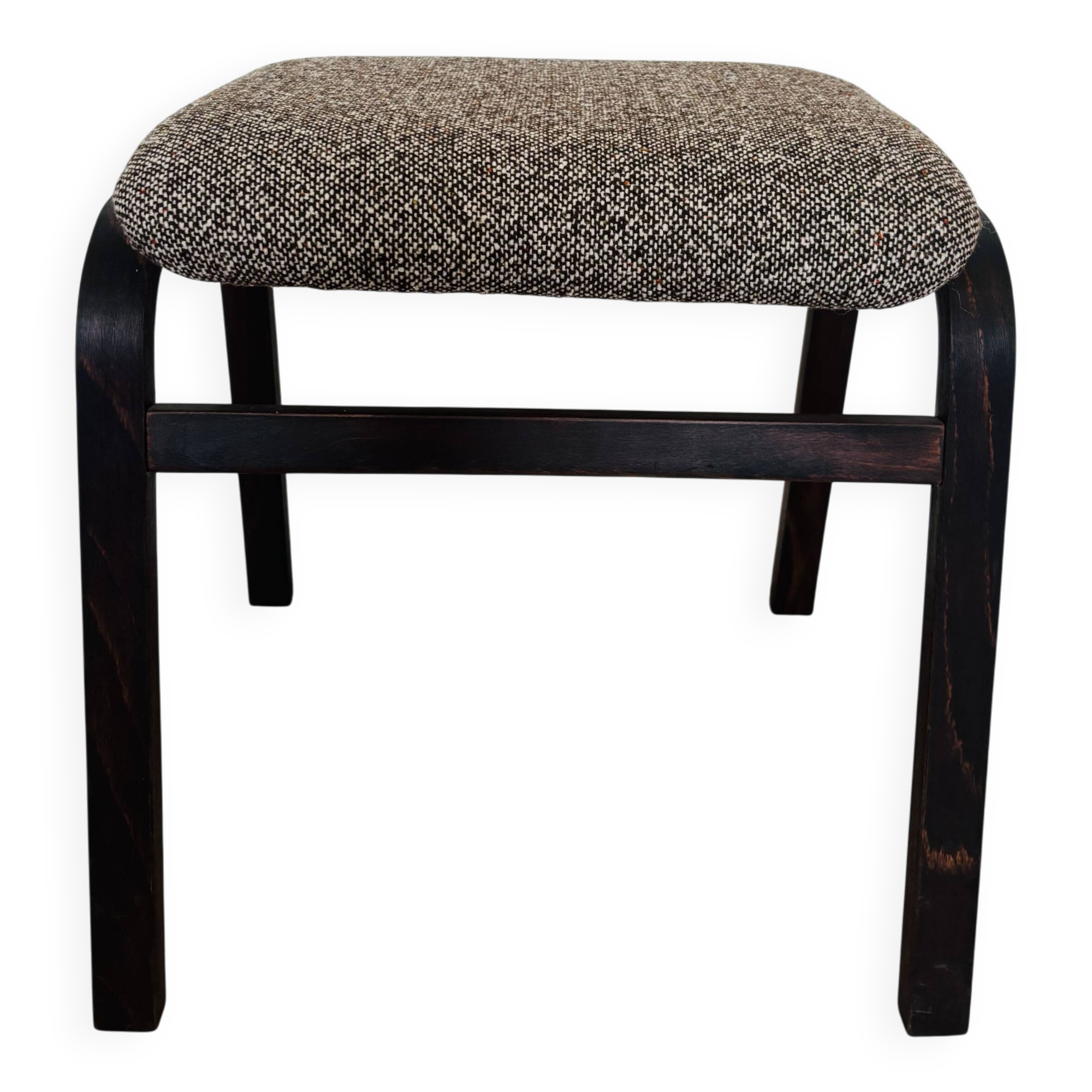 Ottoman vintage par Ludvík Volak pour Ton, Tchécoslovaquie années 1970.