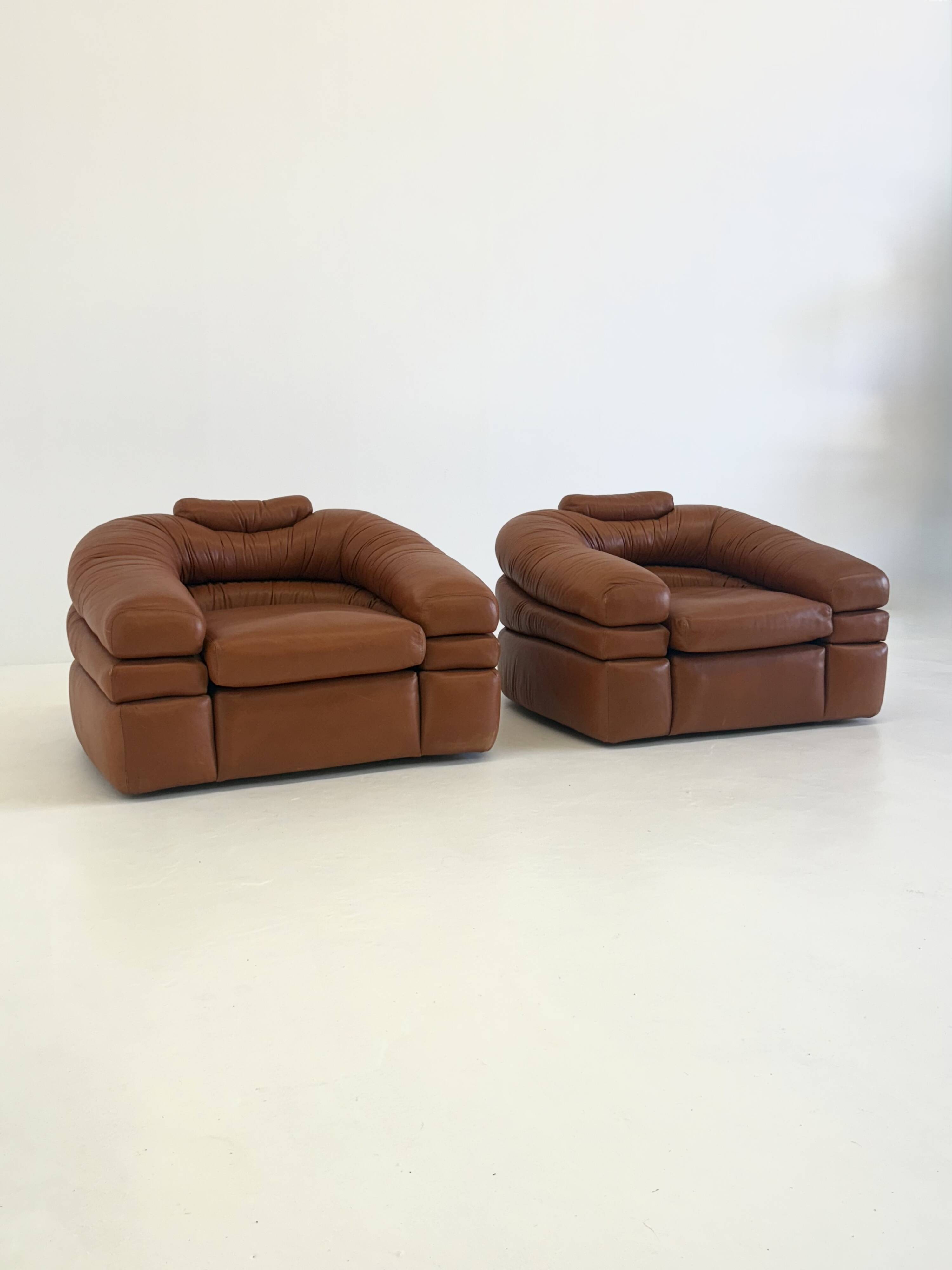 Straccio armchairs  De Pas, D'Urbino and Lomazzi for Zanotta