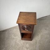Dudouyt bedside table, oak, 1940.