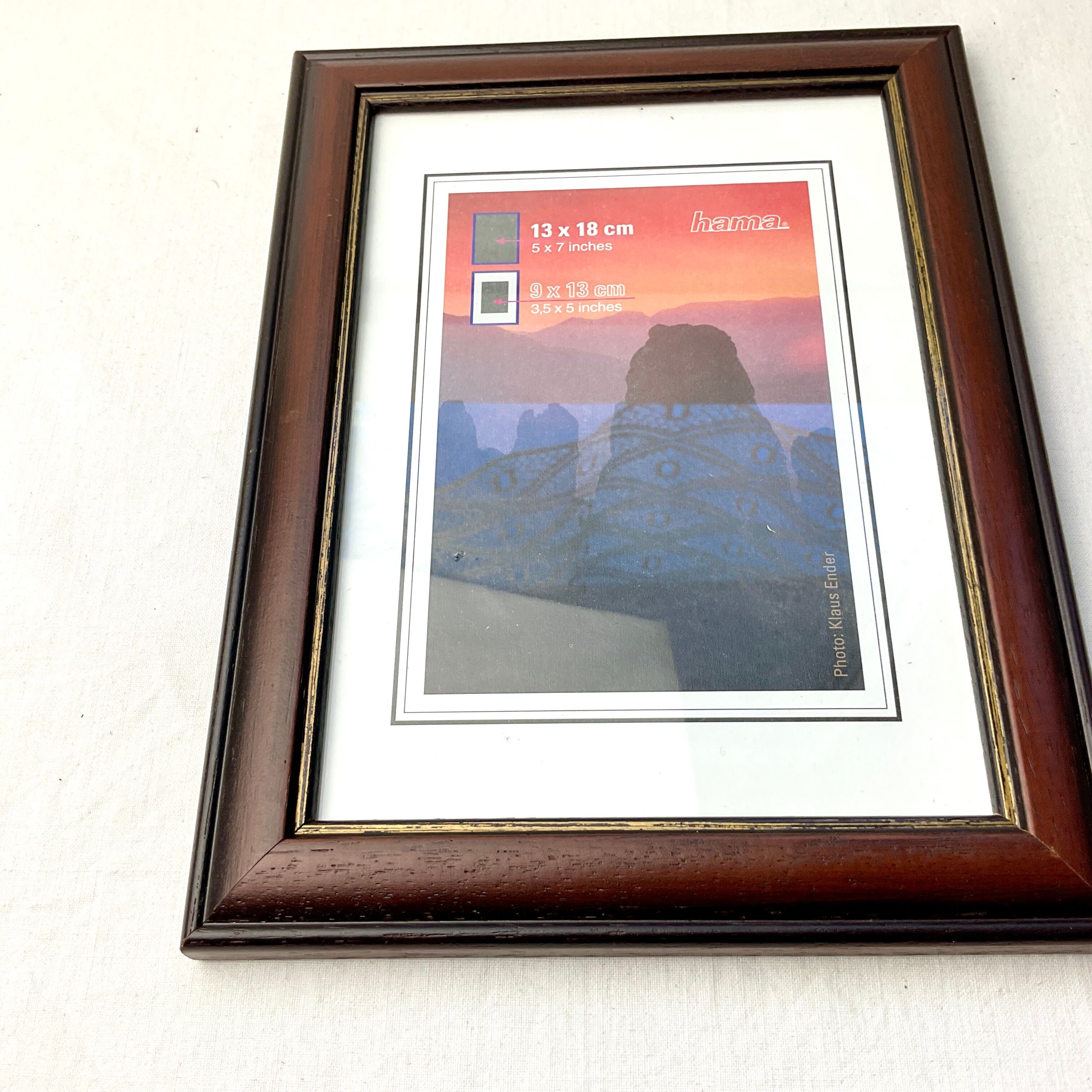 Old wooden frame with fine hama gilding