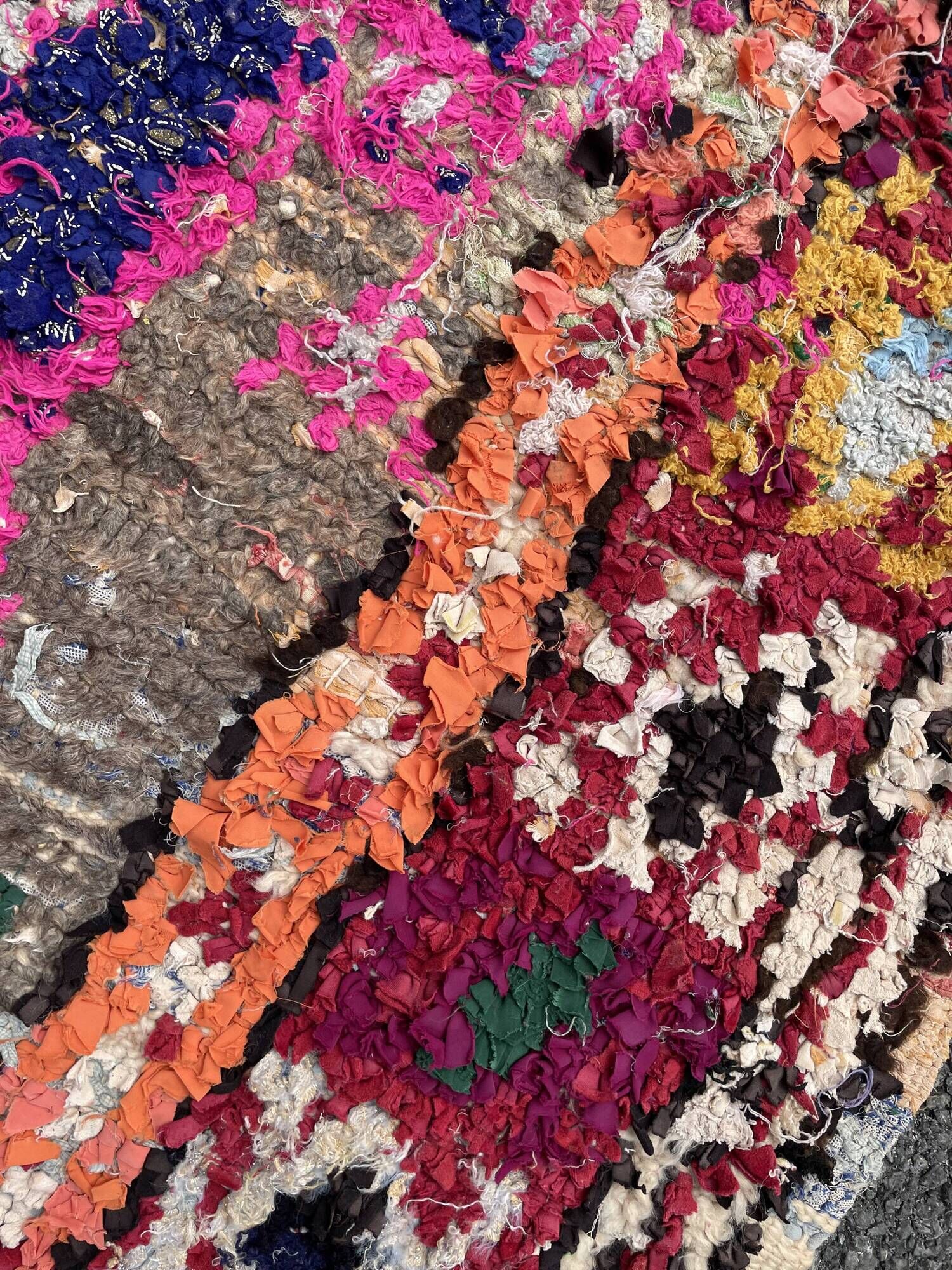 Vintage azilal berber rug 150x250 cm