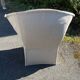 High-back armchair by Moël