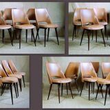 Set of 6 chairs, 60s