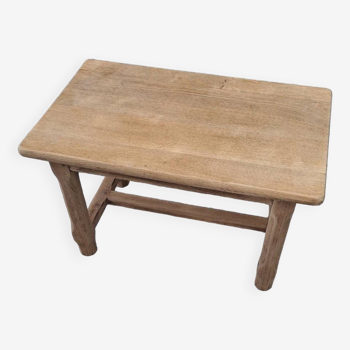 Solid wood farmhouse coffee table