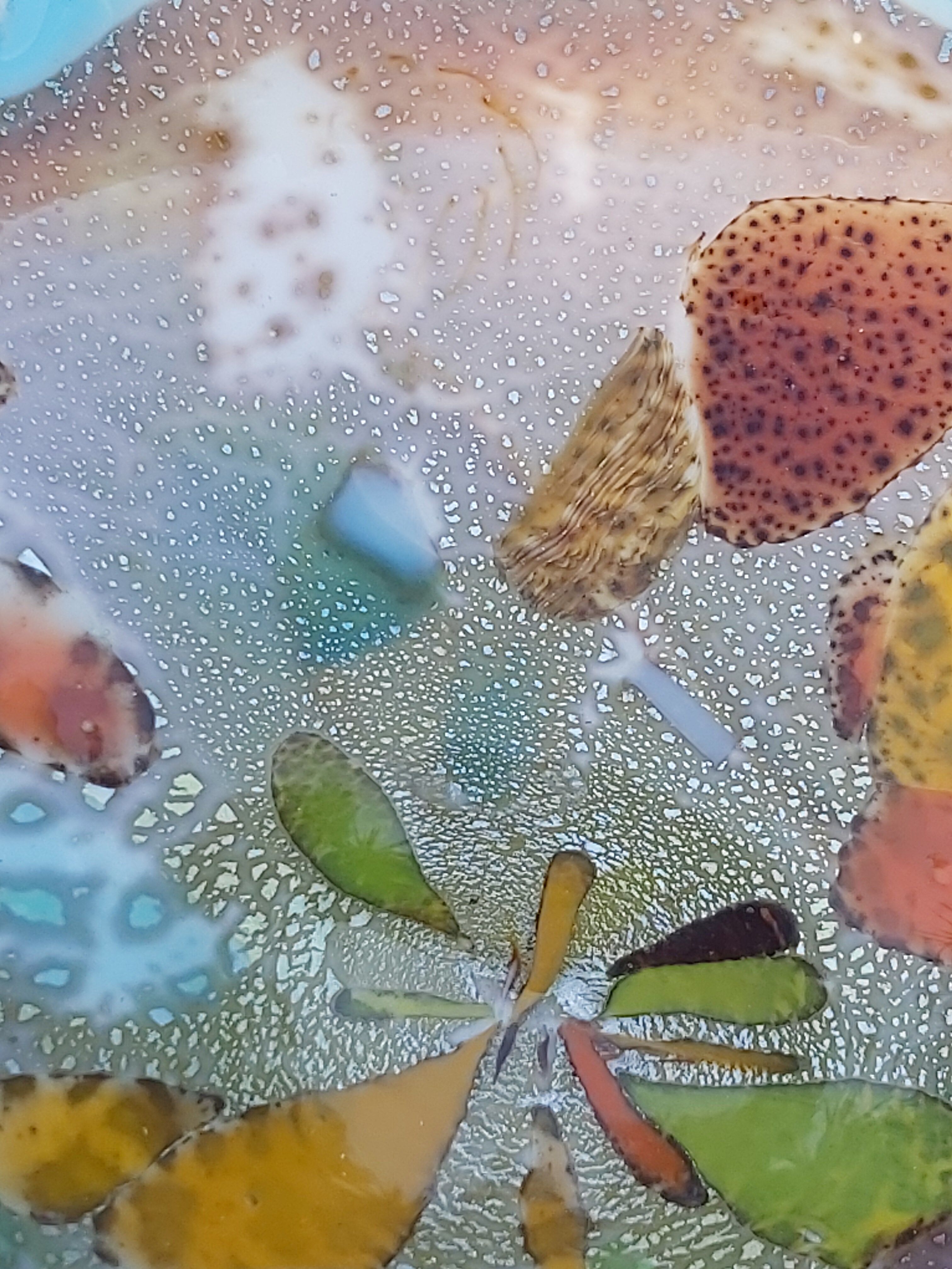 Empty Murano vintage glass pocket