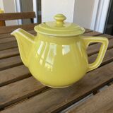 Yellow vintage teapot