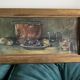 Tableau Nature morte aux fruits et pots de confiture