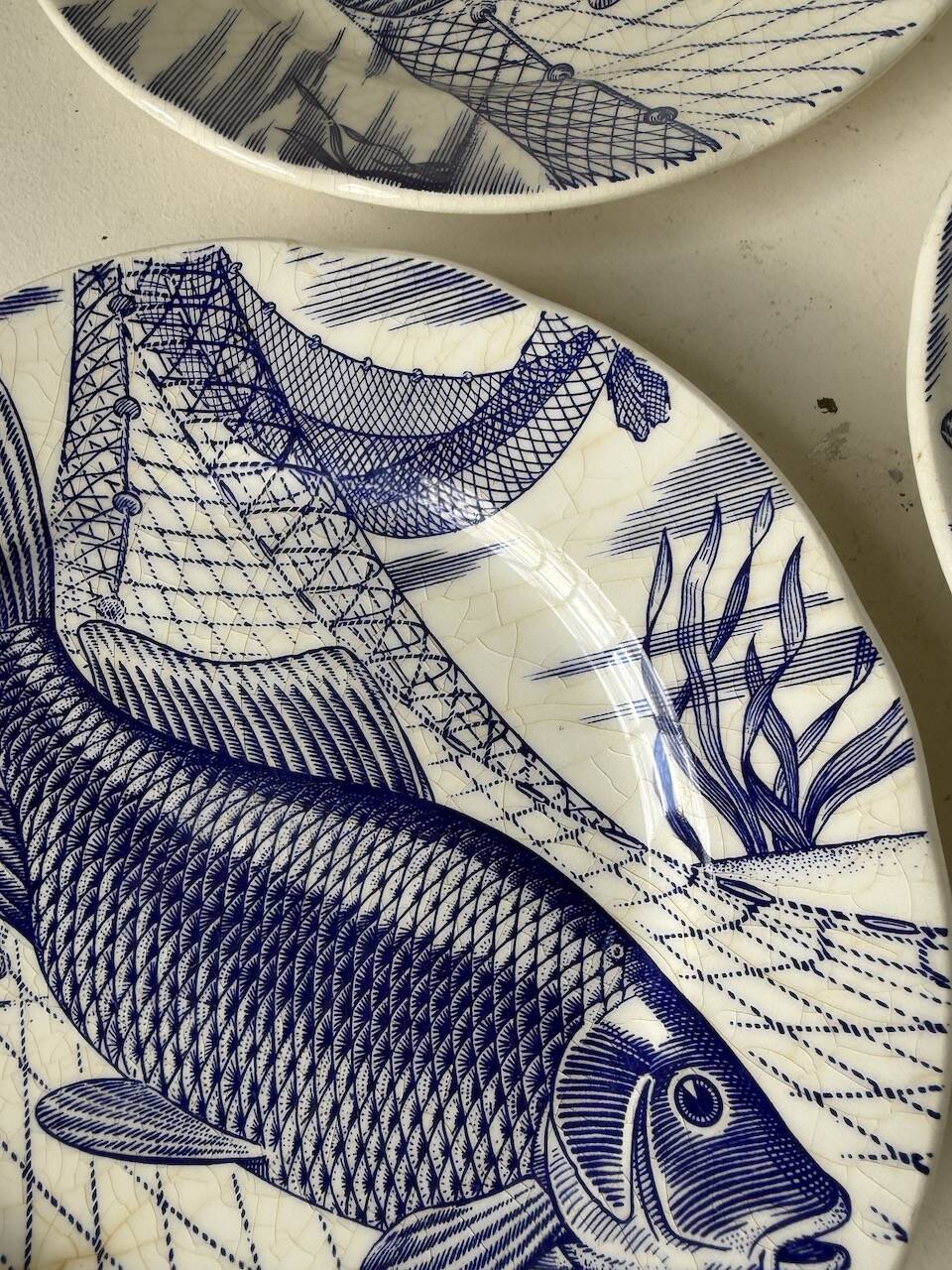 Fish plates x3