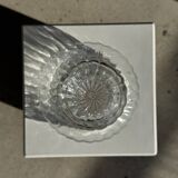 Vintage glass decanter in hot air balloon style H31 D18