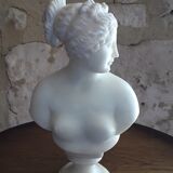 Buste en albâtre d'après Antonio Canova