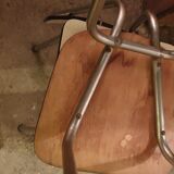 Formica chair and stools