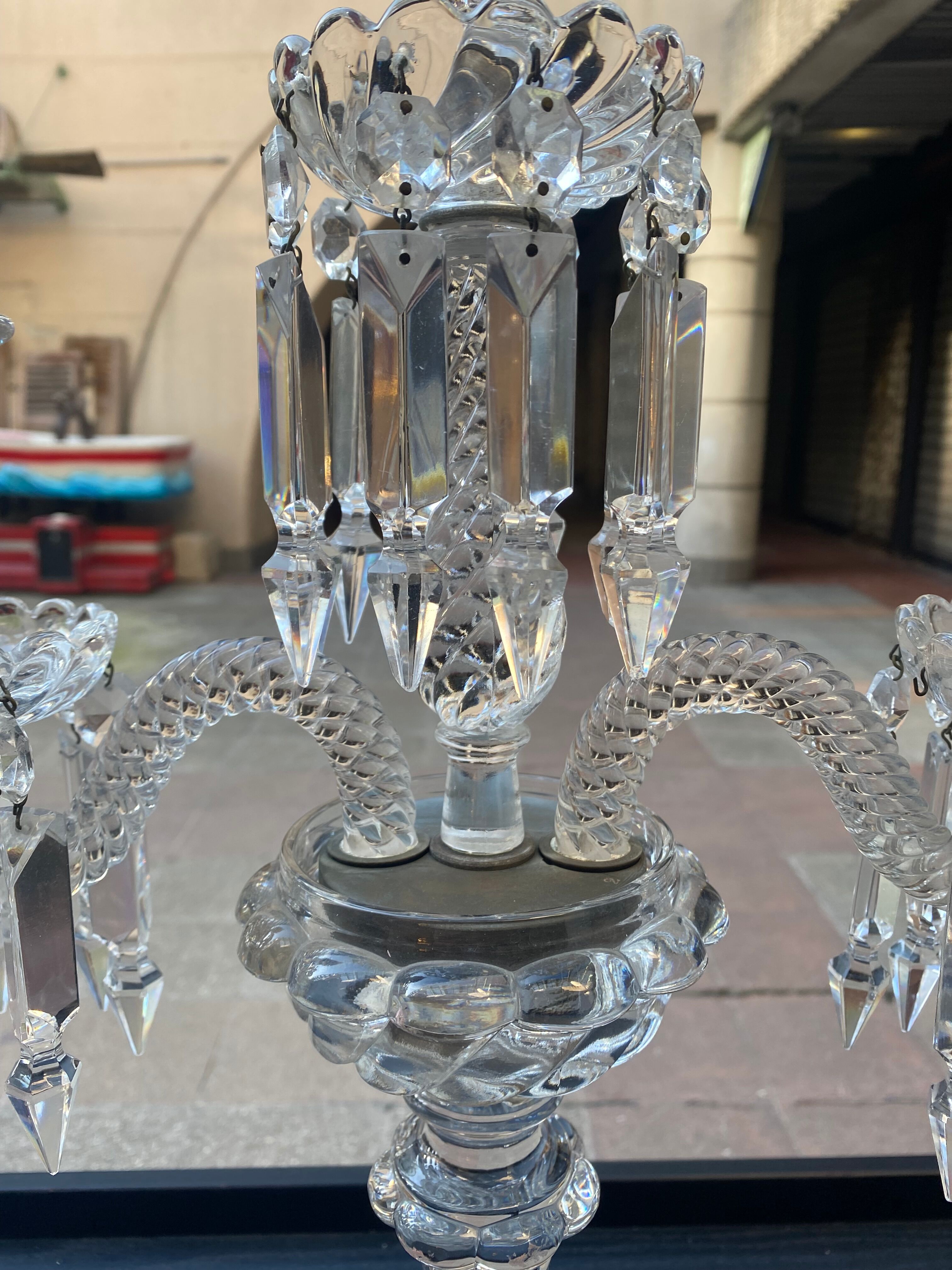 Baccarat crystal chandelier - 70s