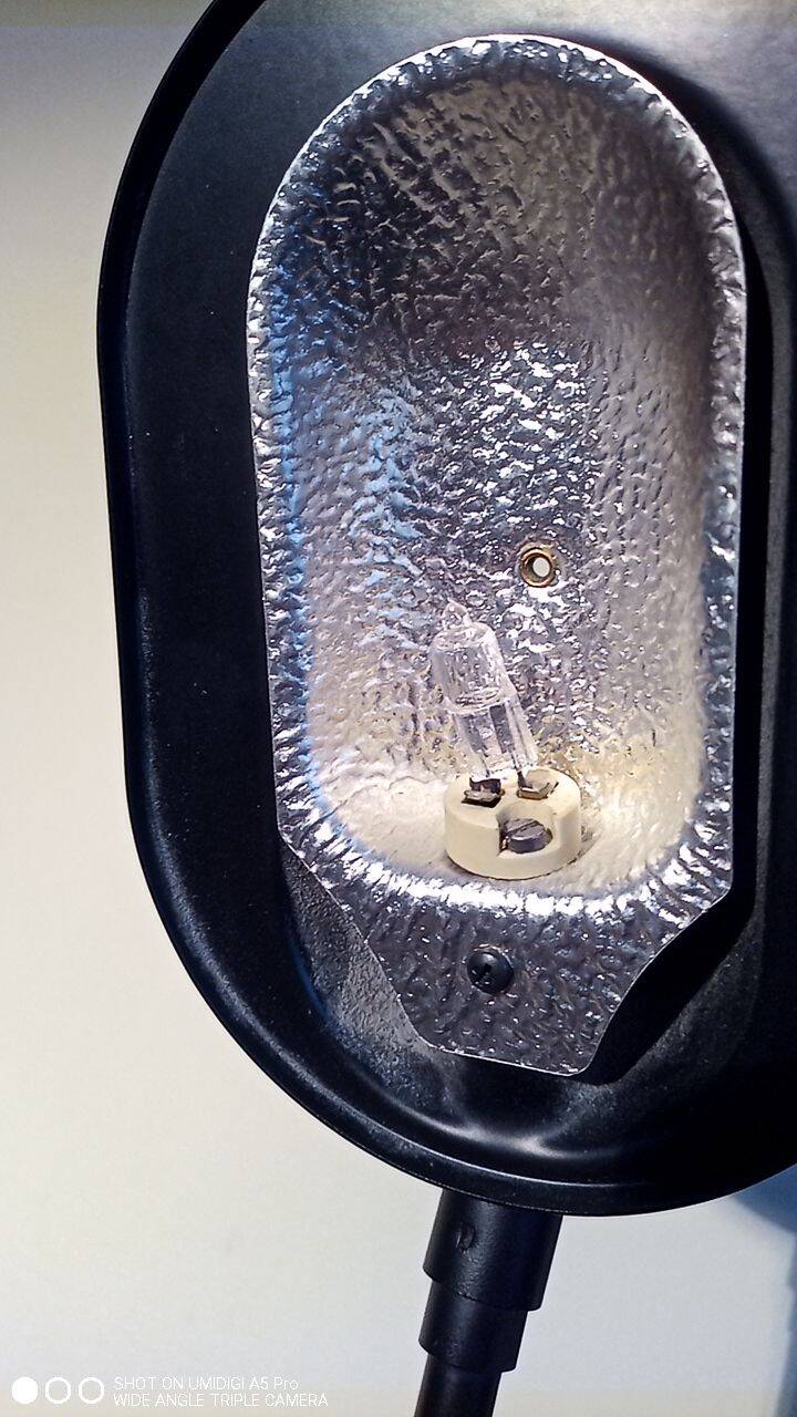 Articulated halogen lamp stilplast - 50w - 108cm