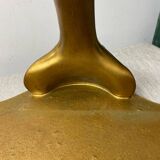 Baroque style gilded wall console