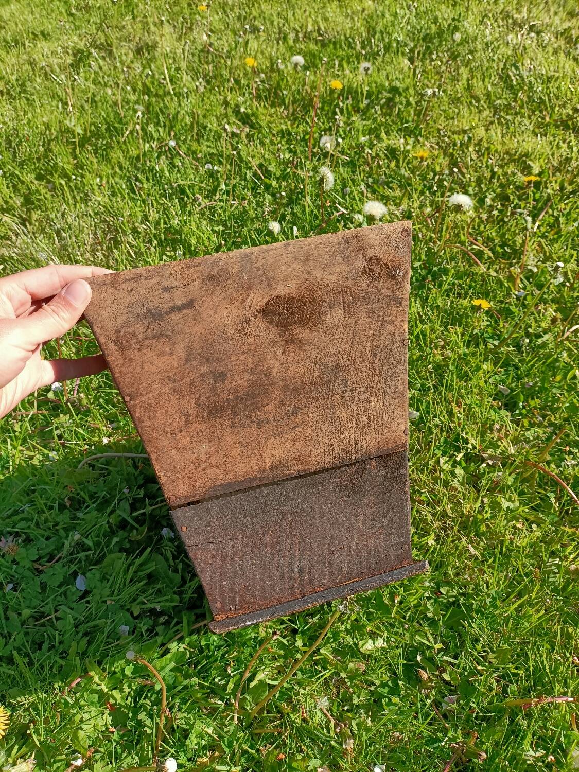Retro wooden planter/box