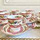10 English tea cups «Crown» Staffordshire