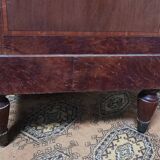 Louis XVI library in cedar burl