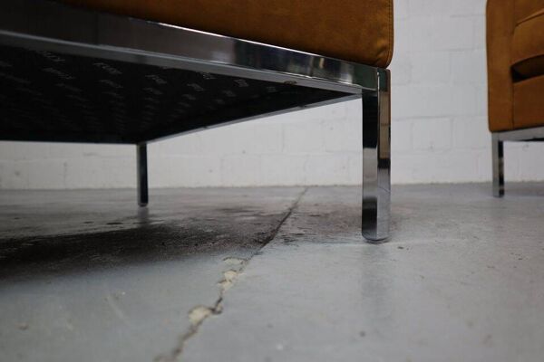 Paire de fauteuils lounge Florence Knoll pour Knoll International