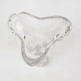 Vase en cristal, Art Vannes, France, années 1970