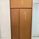 Armoire haute a 2 corps style marin vintage