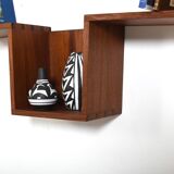 High Quality Danish Bookshelf in solid Teak 1960s