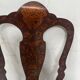 Set of eight Dutch marquetry chairs from the 19th century.