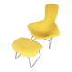Bird Chair et repose-pieds de Harry Bertoia pour Knoll
