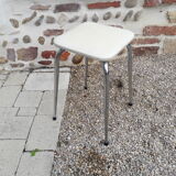 Vintage stool chrome legs