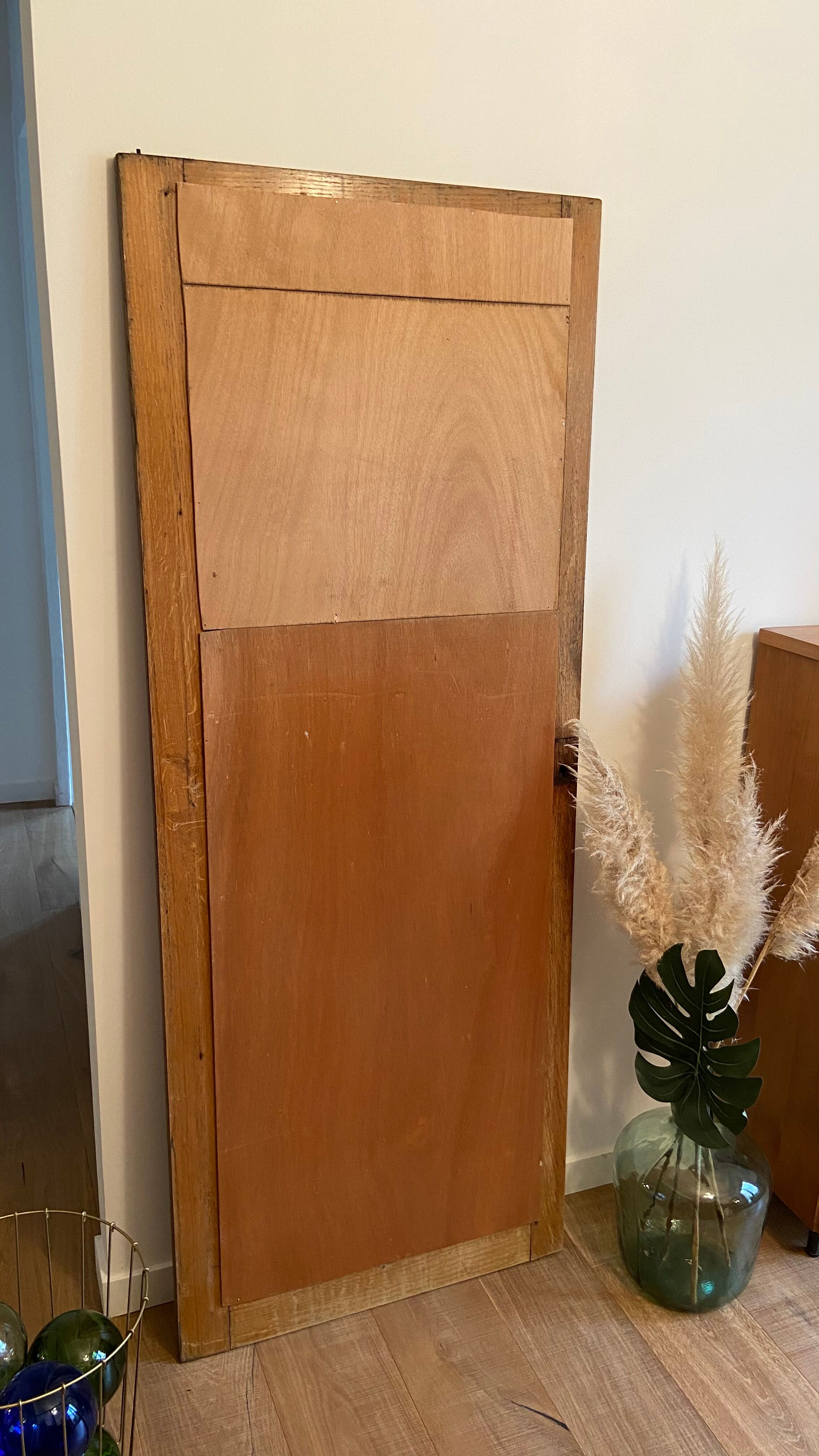 Beveled mirror 168 x 66 cm - 1950
