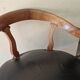 Louis Philippe period desk chair, circa 1840 - Molded wood