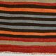 Runner Vintage Rayé – Tapis Kilim Graphique Tissé Main, 77x360 Cm
