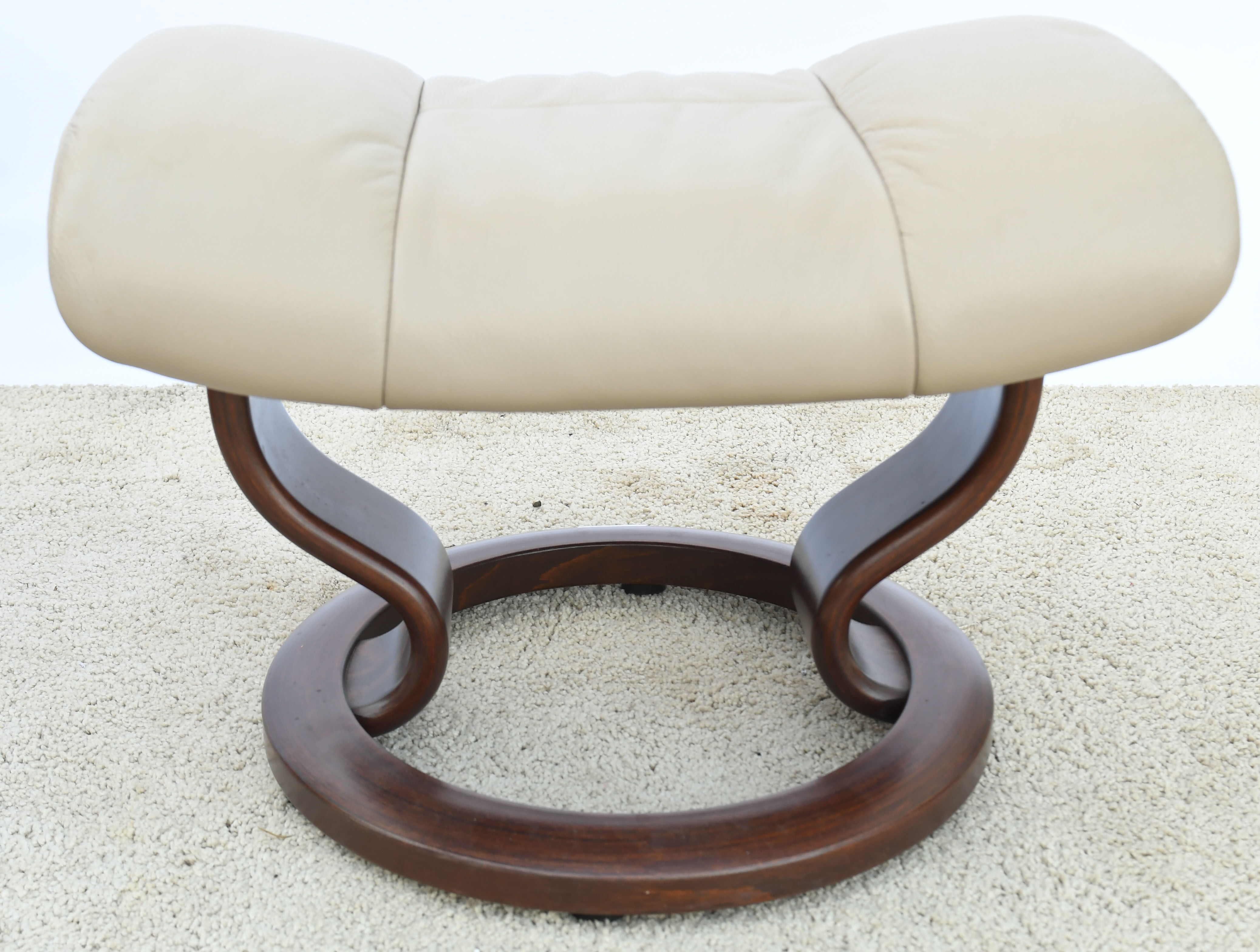 Armchair and ottoman