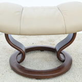 Armchair and ottoman