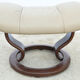 Armchair and ottoman