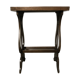 Side lyre table