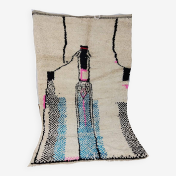 Handmade Moroccan Berber rug 253 X 155 CM