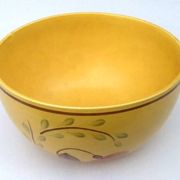 1960s Salad bowl Ateliers du Revernay France (Digoin) Matte stoneware