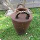 Terracotta flower pot, rattan handles 30s 40s