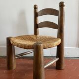 Brutalist low chair / child's chair