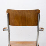 Modernist B43F tubular desk chair by Mart Stam, 1950s
