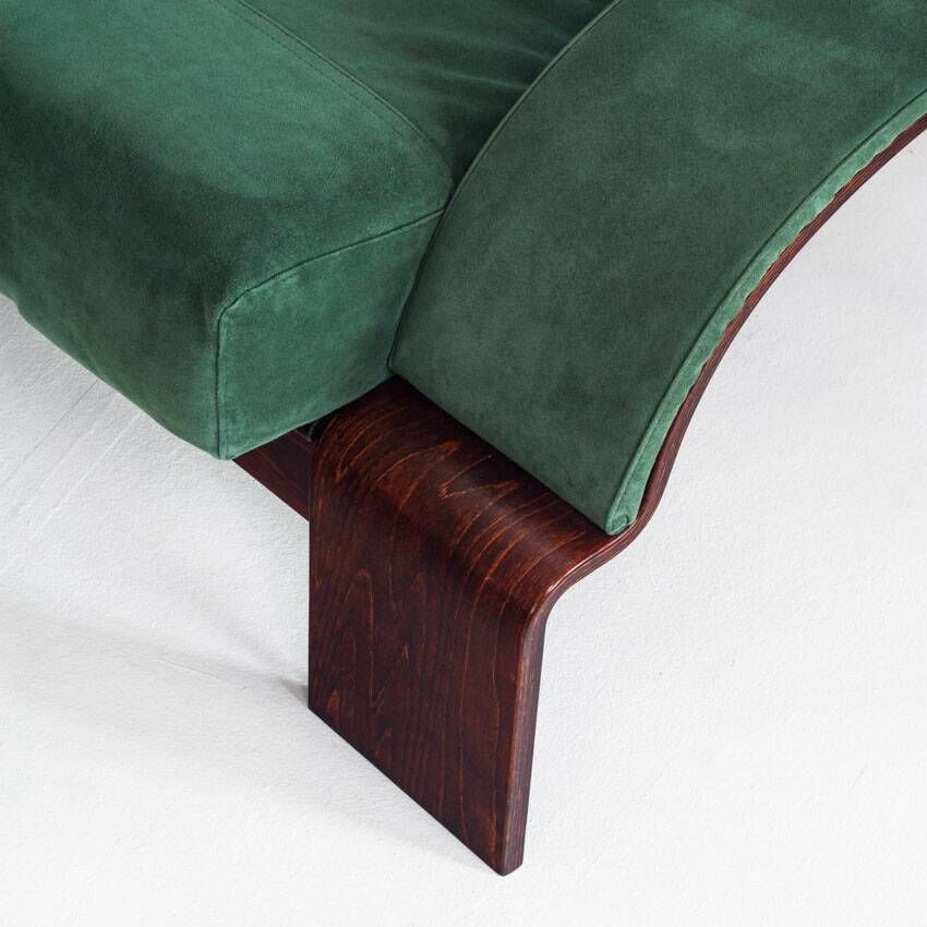 Vintage 3-4 seater canapé in alcantara. Åke Fribyter for Nelo Möbel 90s.